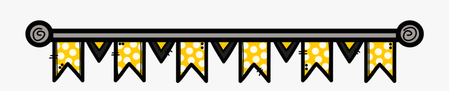 A Drawing Of Several Yellow Flags - Αριθμοι Στοχοι Β Δημοτικου, Transparent Clipart