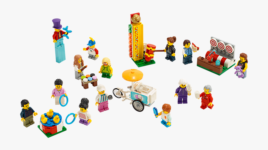 Lego 60234 City People Pack Fun Fair, Transparent Clipart