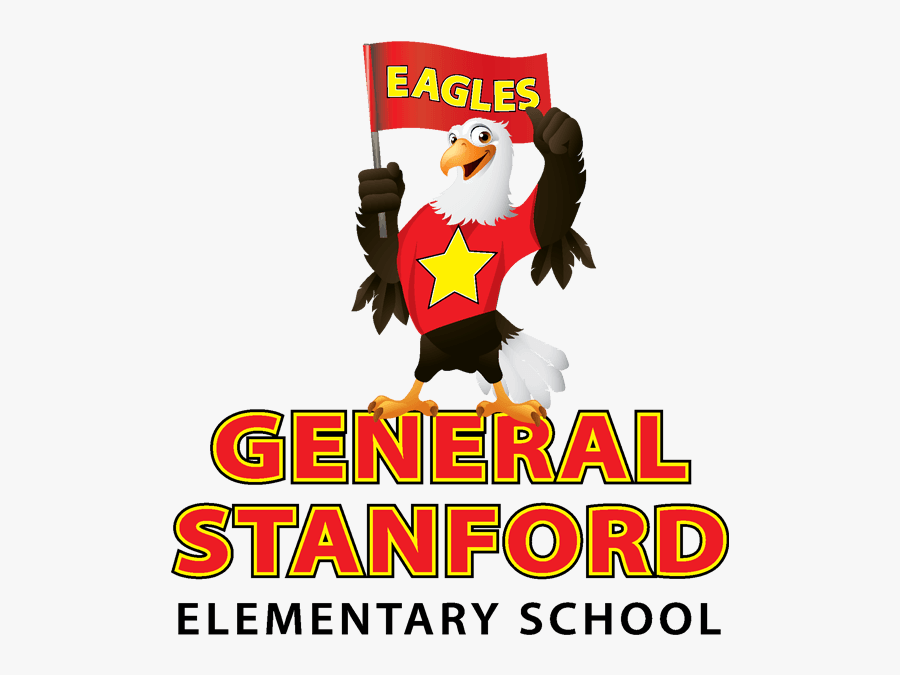 General Stanford Eagles Logo - General Stanford Elementary School Logo, Transparent Clipart
