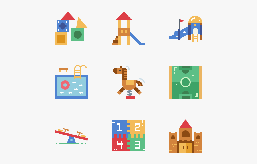 Playground, Transparent Clipart