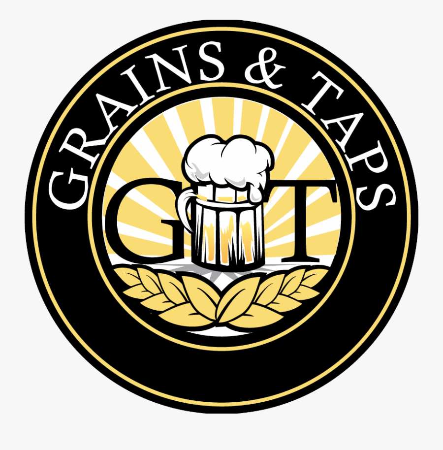 Grains And Taps Logo - Grains And Taps, Transparent Clipart