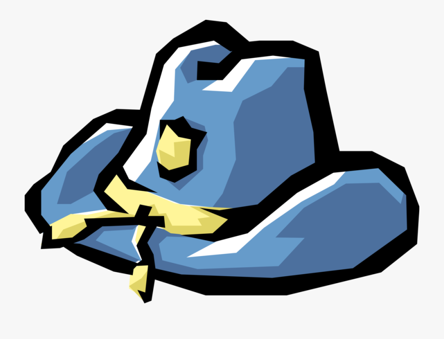 Vector Illustration Of Old West Army Cavalry Hat - Chapeu De Cavalaria Em Png, Transparent Clipart