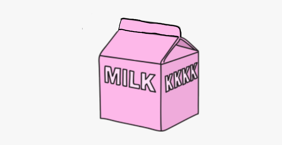 #doodle #cute #milk #kawaii #pink - Pink Doodle Cute, Transparent Clipart