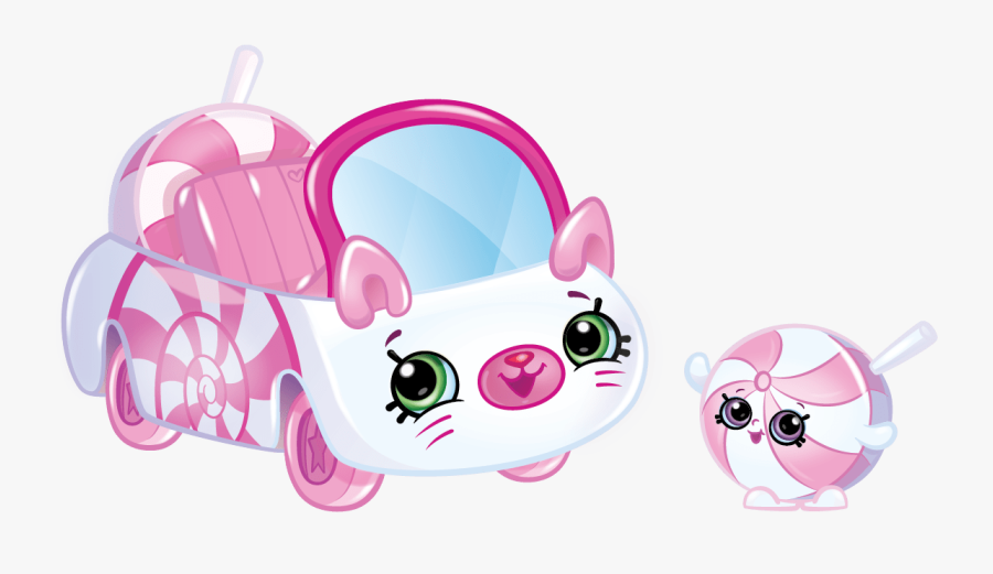 Clip Art Shopkins Lollipop - Cutie Cars Lollipop Soft Top, Transparent Clipart