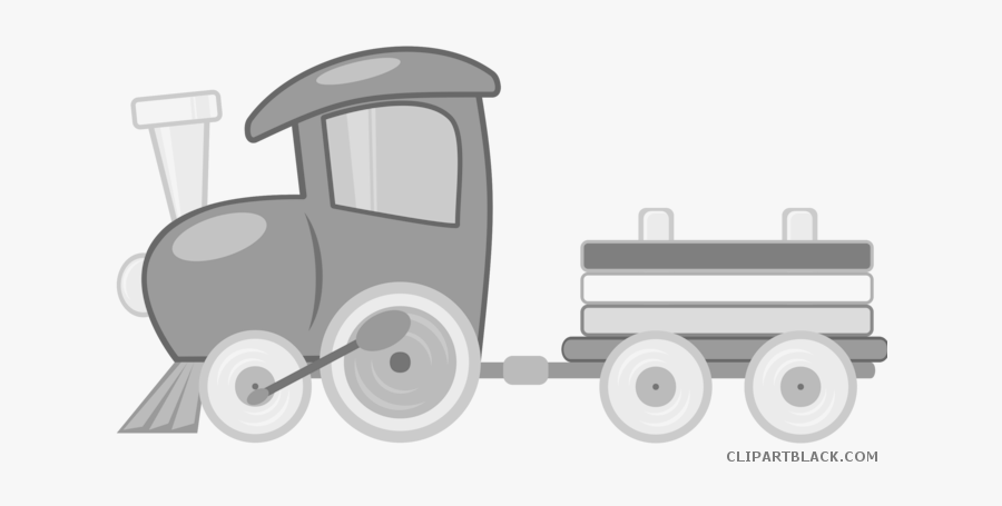 Silver Clipartblack Com Free - Toy Train Clipart Png, Transparent Clipart