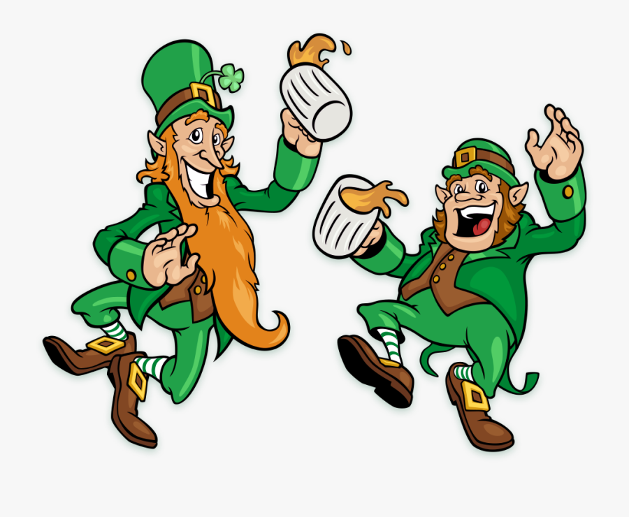 Leprechaun Clipart Beer Png - Transparent Png Leprechaun With Beer, Transparent Clipart
