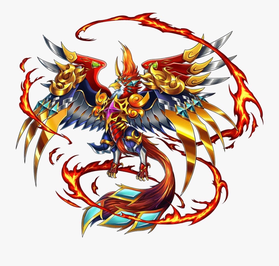Brave Frontier Divine Phoenix, Transparent Clipart