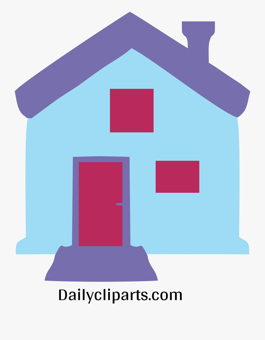 House With Chimney Icon Image, Transparent Clipart