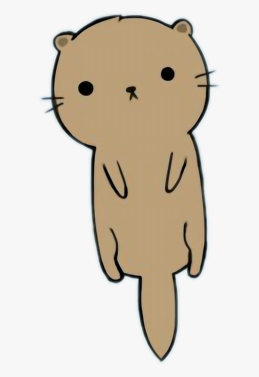 💖not My Art💖 So Cute Otter - Sup Otter, Transparent Clipart