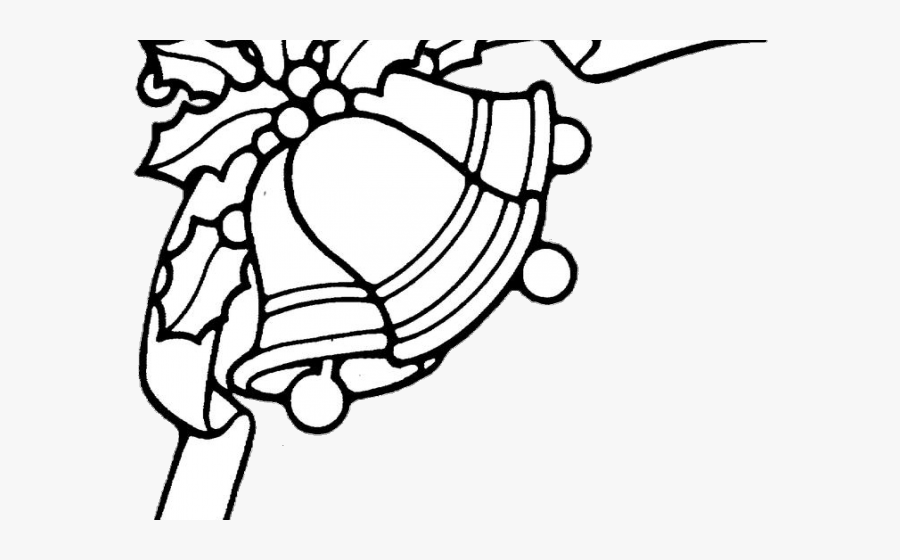 Coloring Pages Christmas Holly, Transparent Clipart