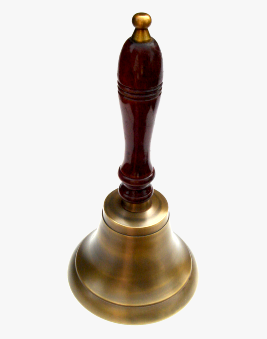 Transparent School Bell Png - Hand Bell, Transparent Clipart