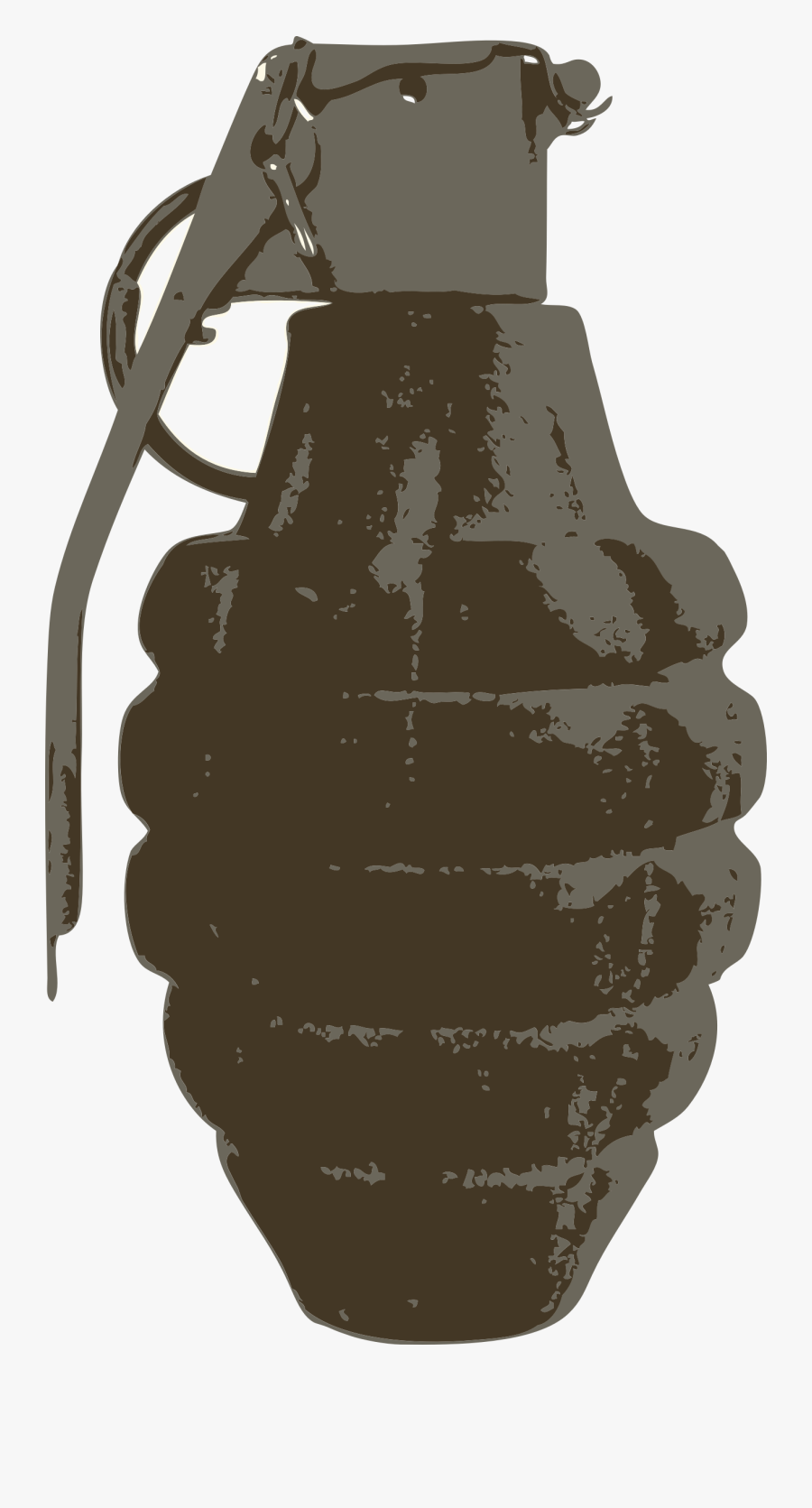 Hand Grenade, Transparent Clipart