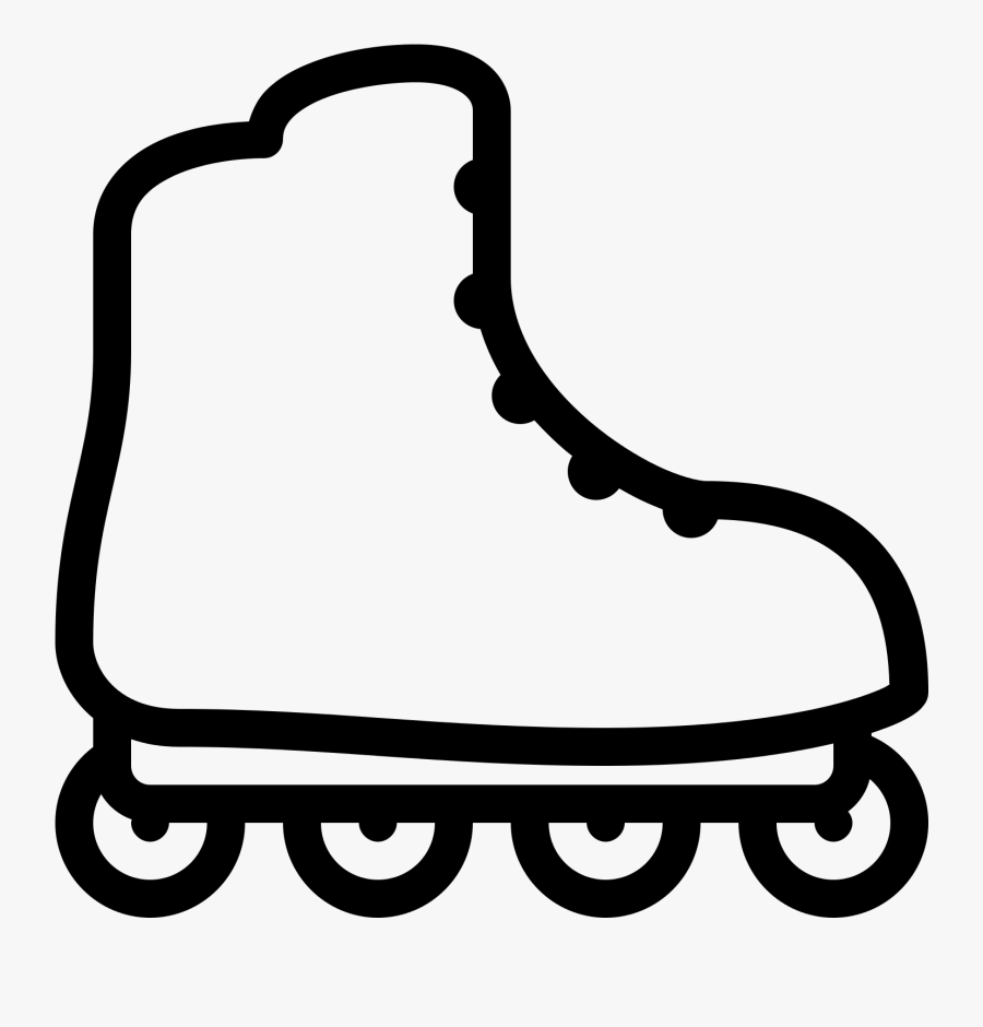 Wheel Clipart Rollerblade - Roller Blade Icon, Transparent Clipart