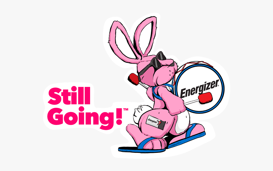 Energizer Bunny - Energizer Bunny Still Going Gif, Transparent Clipart
