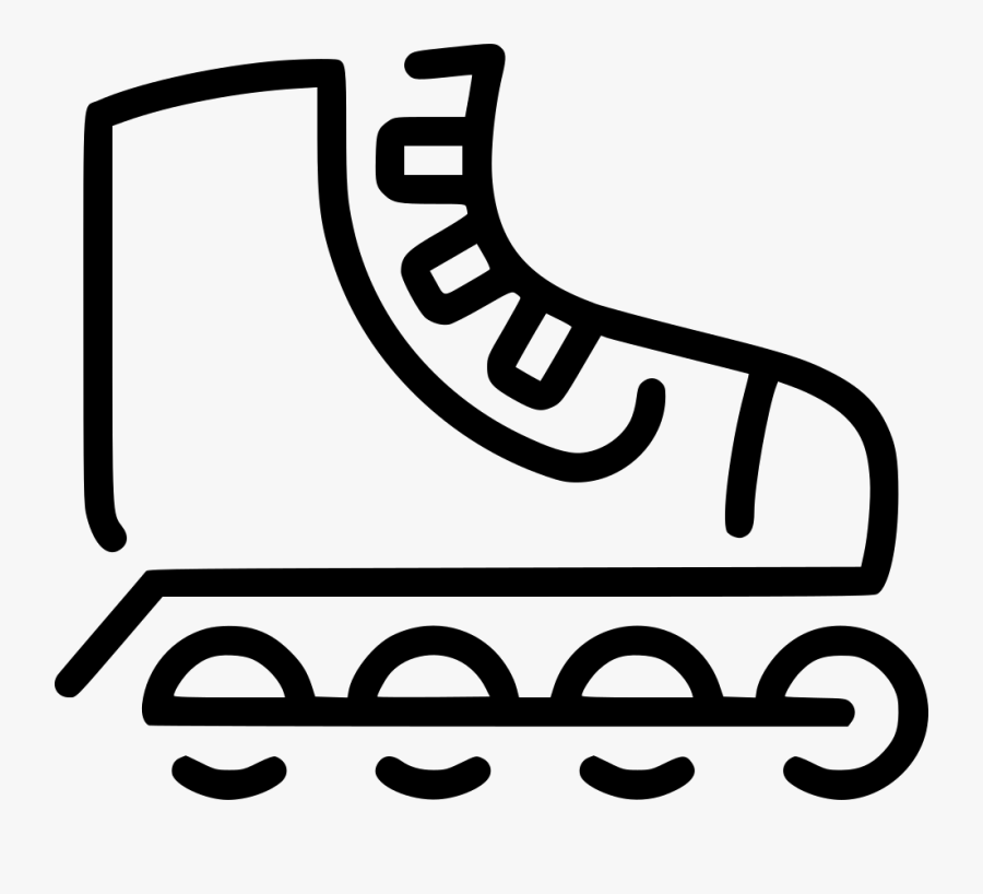 Roller Blades, Transparent Clipart