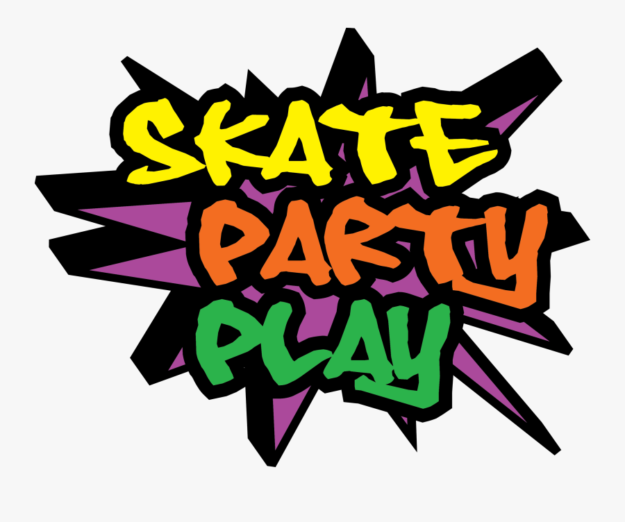 Skate Party Play, Transparent Clipart