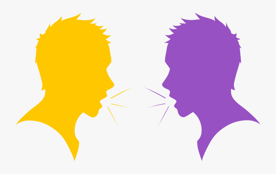 Political Conversations Are Crucial For A Healthy Democracy - Silhouette, Transparent Clipart