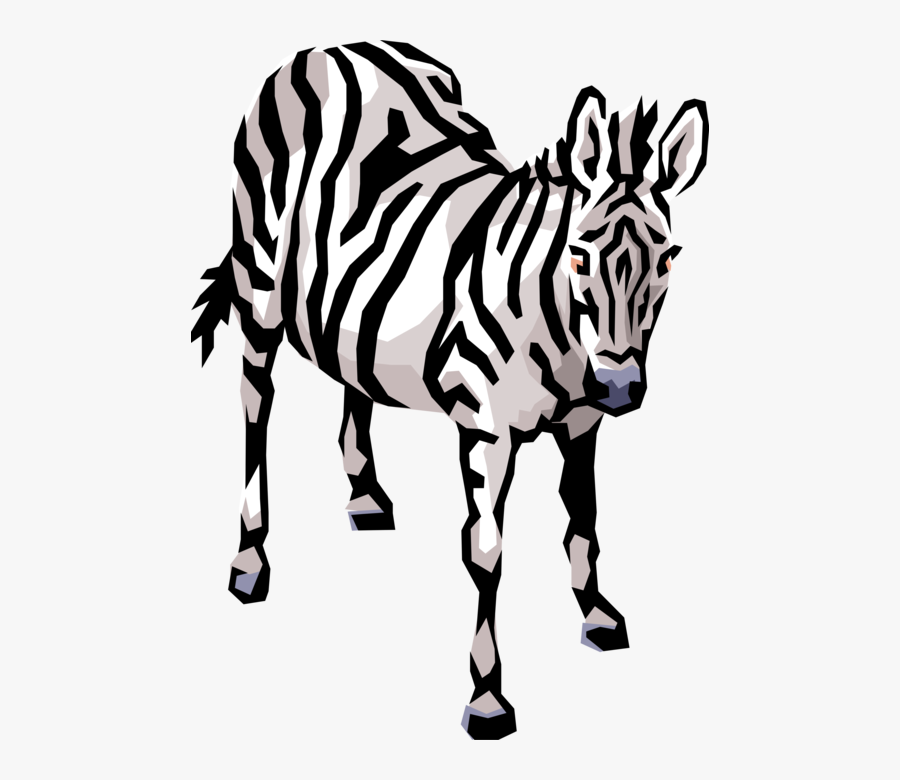 Vector Stripe Animal - Cliparts Of Animals To Download, Transparent Clipart