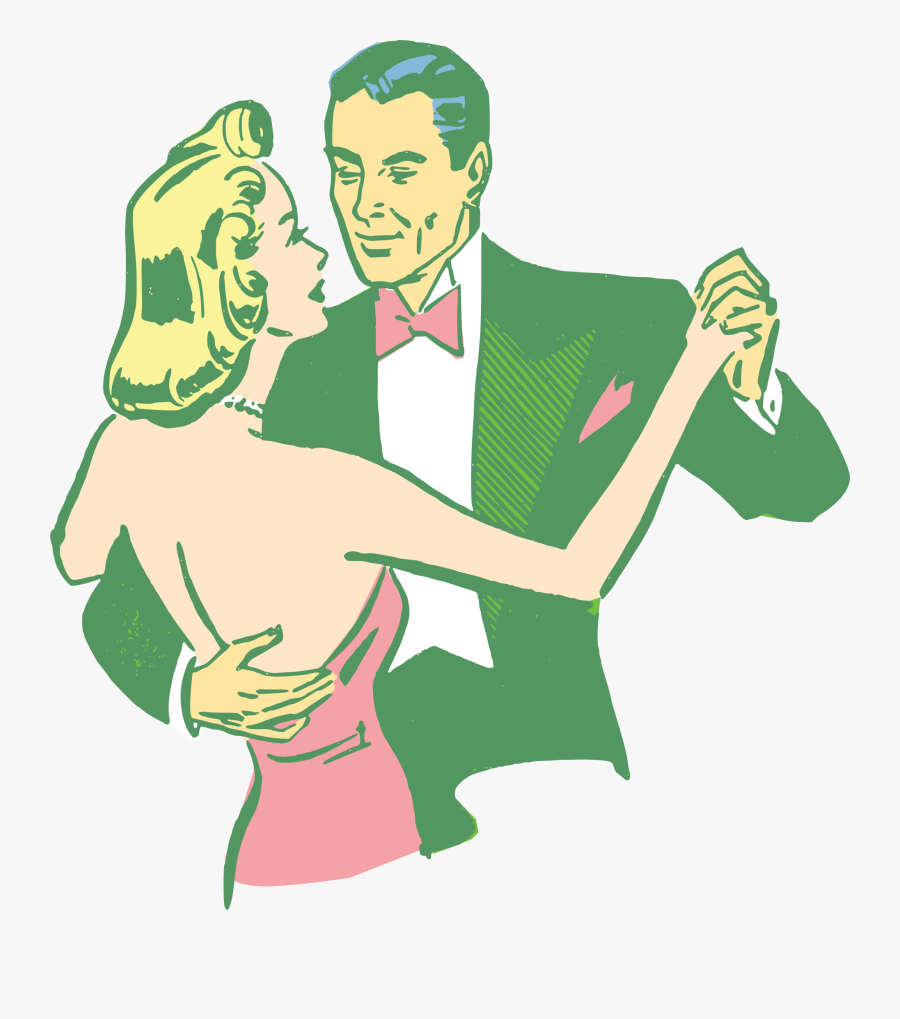50s Dancing Illustration - National Punctuation Day 2019, Transparent Clipart