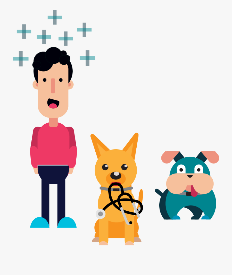 Camping With Dog Cartoon, Transparent Clipart