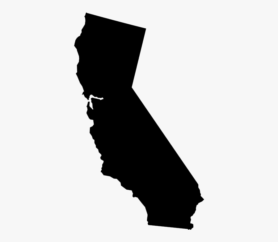 State Of California Black, Transparent Clipart
