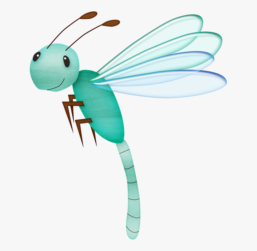 Dragonfly Cartoon, Transparent Clipart