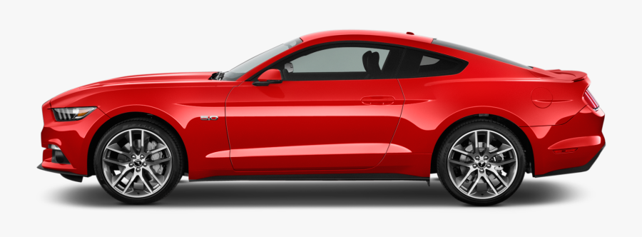 Ford Mustang Sideview - 2015 Ford Mustang Side, Transparent Clipart
