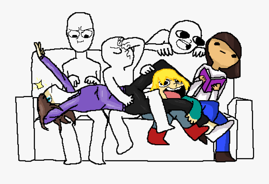 Hellllpppp Meeee Im Being Crushed Tot - Draw Squad 10 People, Transparent Clipart