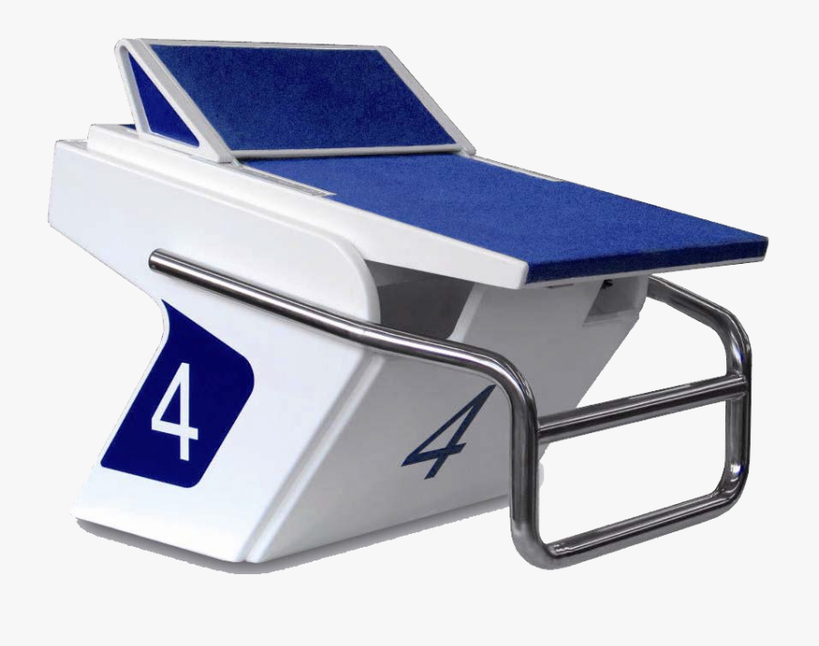 Transparent Dive Into Pool Clipart - Starting Block In Swimming, Transparent Clipart