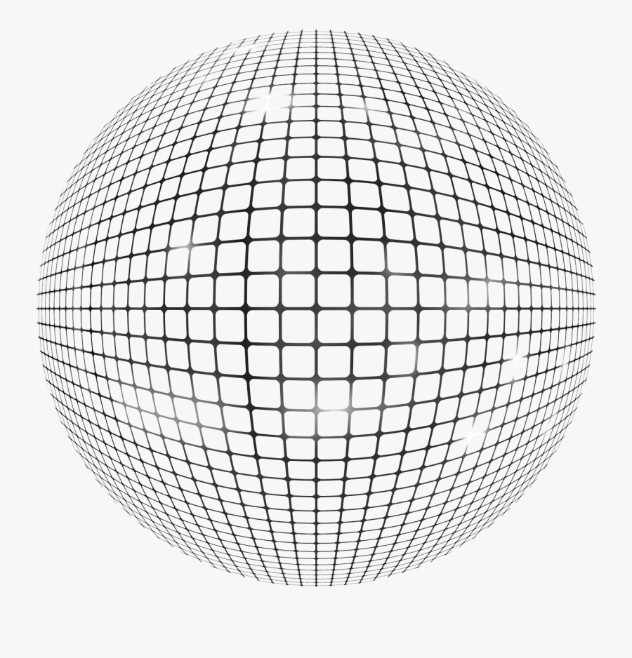 Globe Ball Grid Free Picture - 4.5 Mm F2 8 Ex Dc Circular Fisheye Hsm, Transparent Clipart
