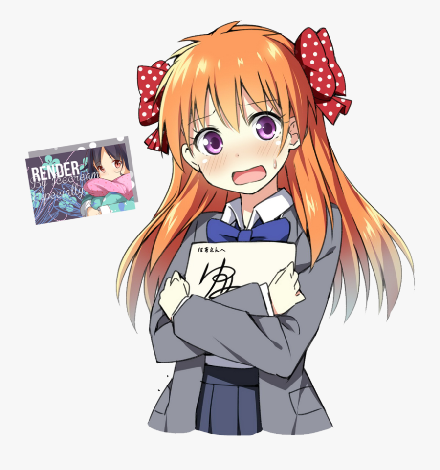 Transparent Anime Girl - Anime Girlfriend Simulator, Transparent Clipart