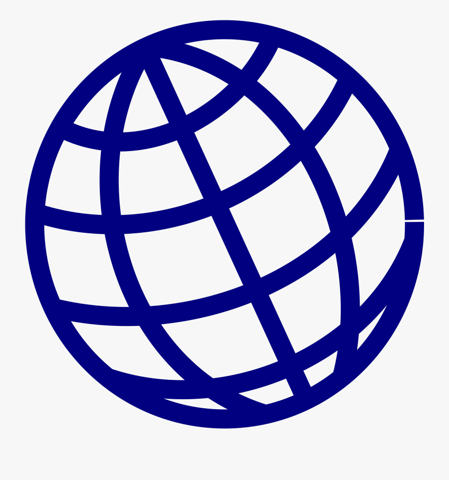 Www Vector Globe - Blue Globe Icon Png, Transparent Clipart