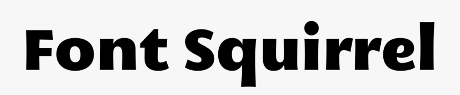Clip Art Identify The Font Squirrel - Graphics, Transparent Clipart