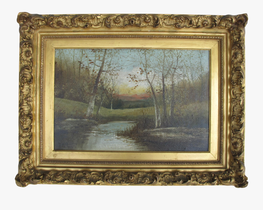 Clip Art Oil Painting On Canvas, Transparent Clipart