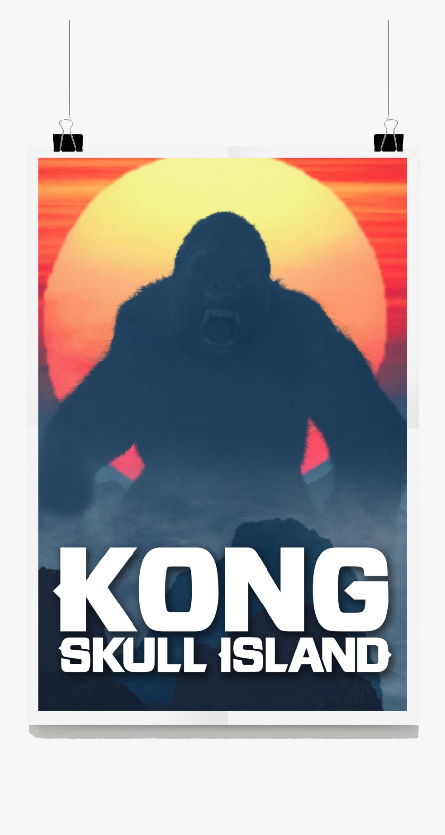Kong Skull Island Post Credit Scene Clipart , Png Download - Poster, Transparent Clipart