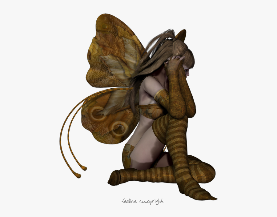 Fairy Insect Nymph Figurine Elf - Illustration, Transparent Clipart