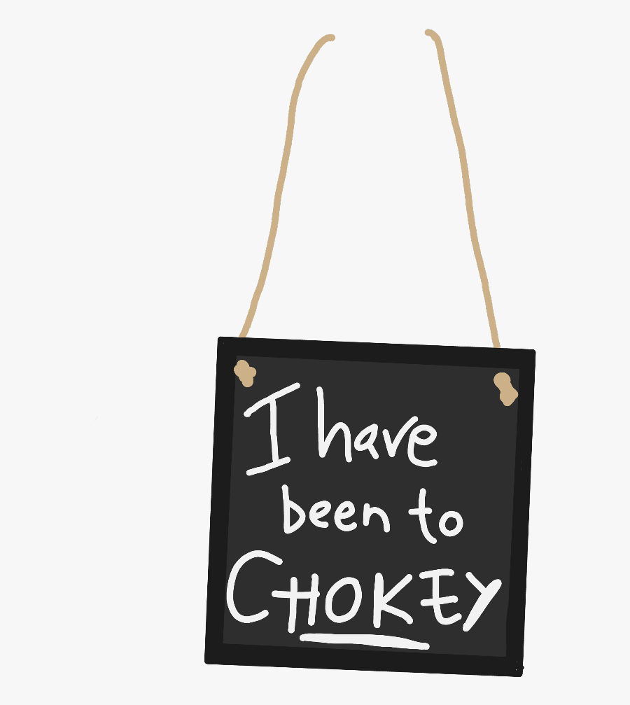 #matildathemusical #matilda #chalkboard #sign #chokey - Have Been To Chokey Sign, Transparent Clipart