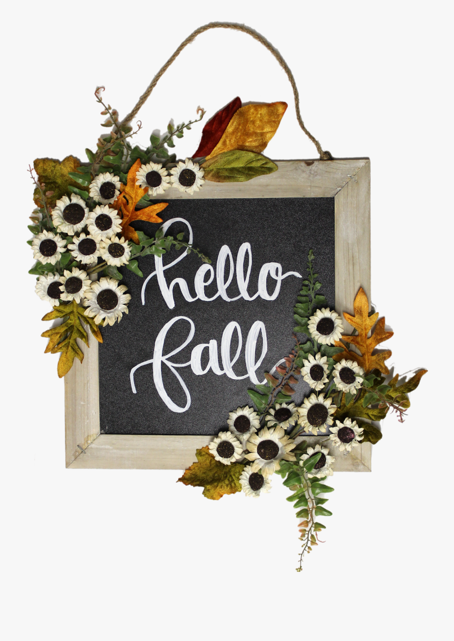 Transparent Chalk Frame Png - Artificial Flower, Transparent Clipart