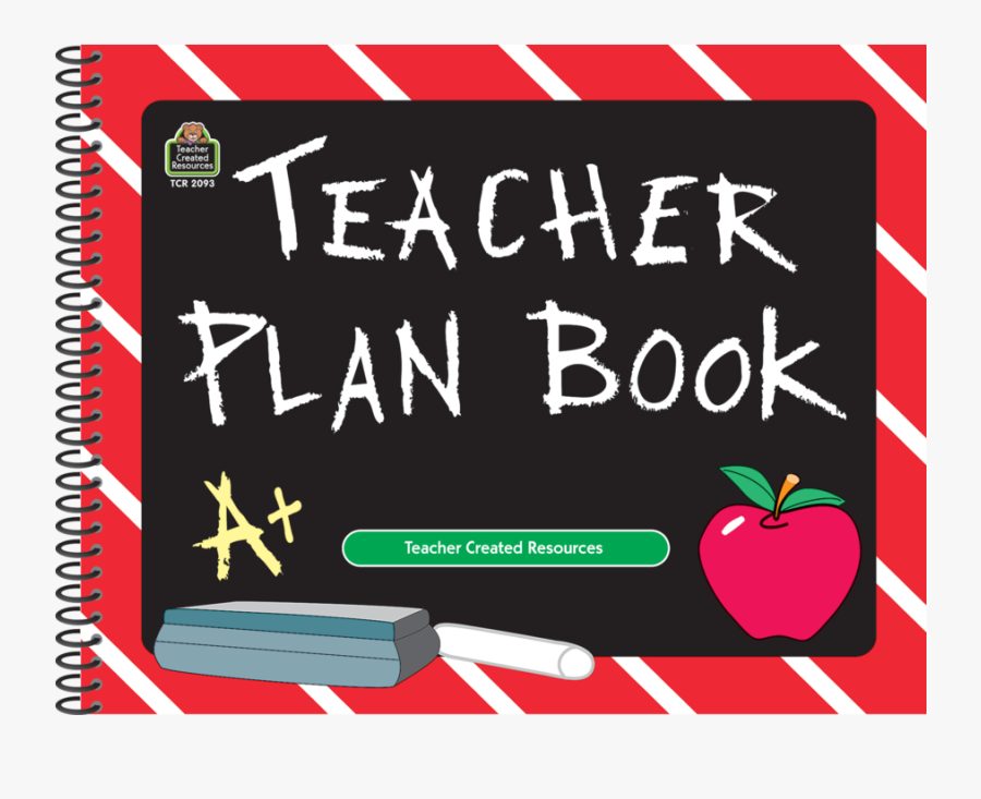 Teacher Created Resources Plan Book, Transparent Clipart