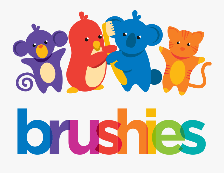 Brushing Cleans Away Food Particles, Decreases The - Cartoon, Transparent Clipart