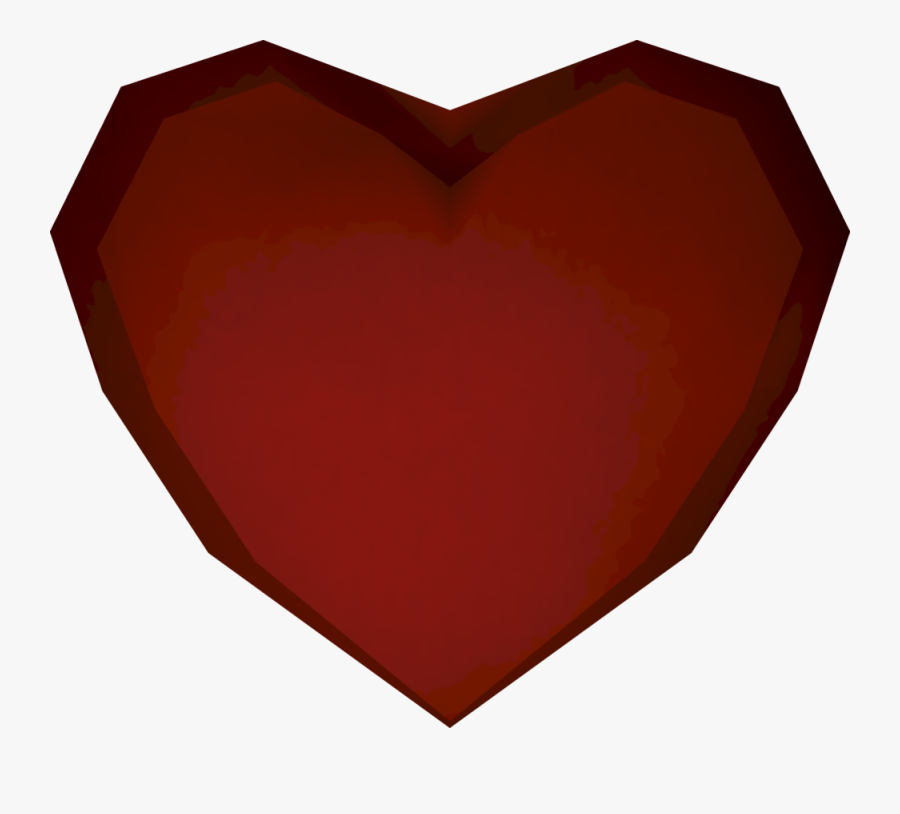 A Valentine Heart Was A Seasonal Item That Could Be - Runescape Heart, Transparent Clipart