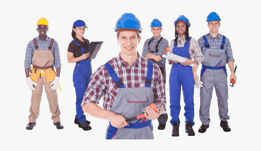 Transparent Female Construction Worker Clipart - Female Construction Worker Transparent, Transparent Clipart