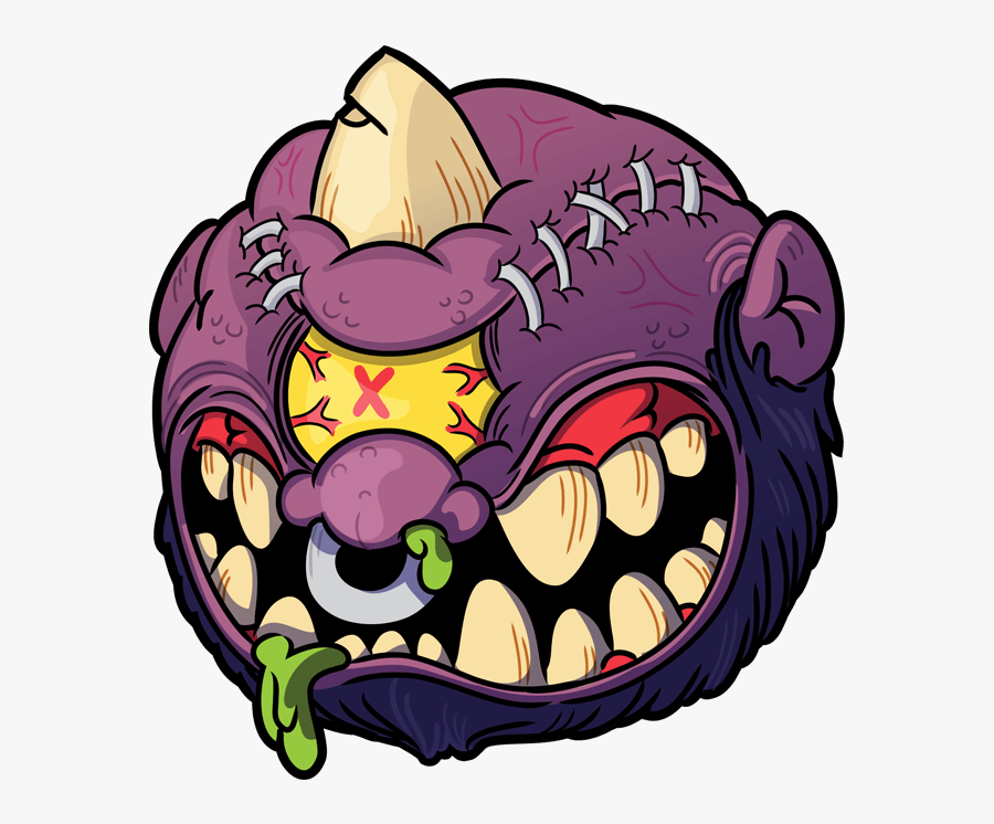 Madballs Horn Head, Transparent Clipart
