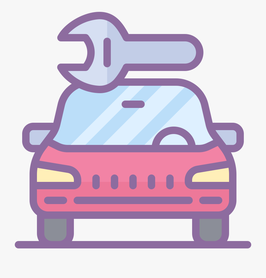 Car Service Center Icon, Transparent Clipart