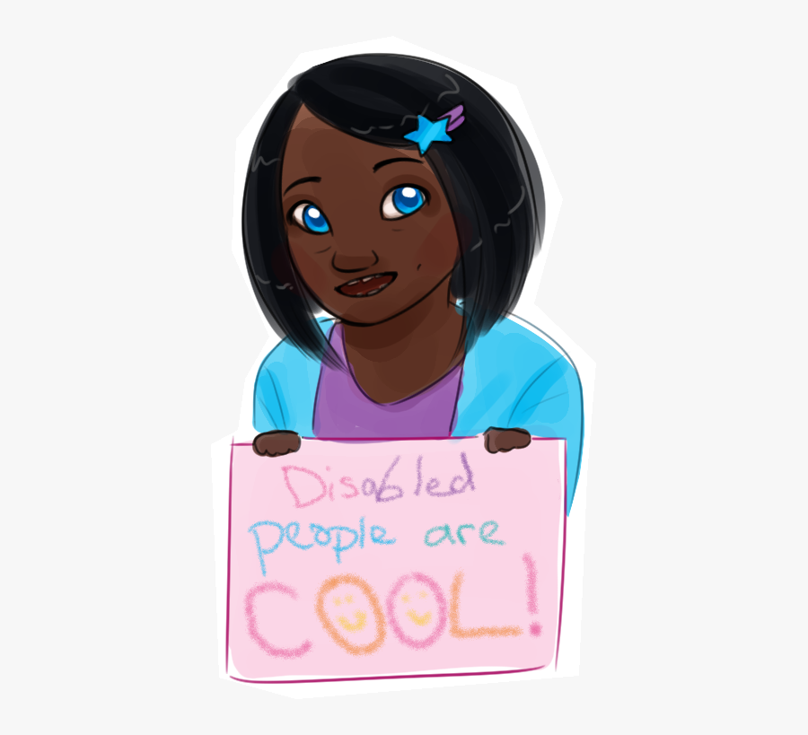 Free Photo Of Black Child With Down Syndrome Png - Cartoon, Transparent Clipart