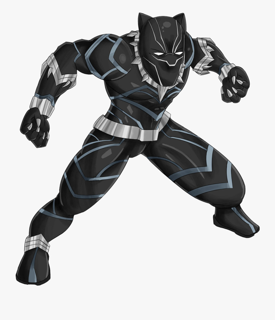 Black Panther Image Film Desktop Wallpaper - Black Panther Marvel Animated, Transparent Clipart