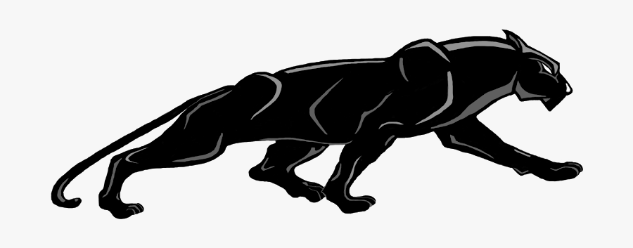 Panther Clipart Running - Black Panther Logo, Transparent Clipart
