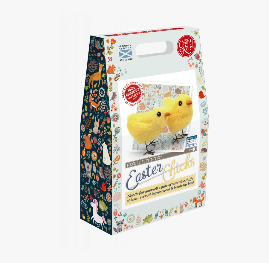 Transparent Easter Chicks Png - Felt, Transparent Clipart