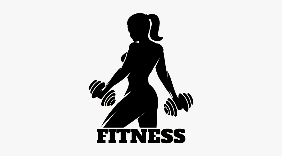 Physical Fitness Fitness Centre Silhouette - Fitness Woman Silhouette Png, Transparent Clipart