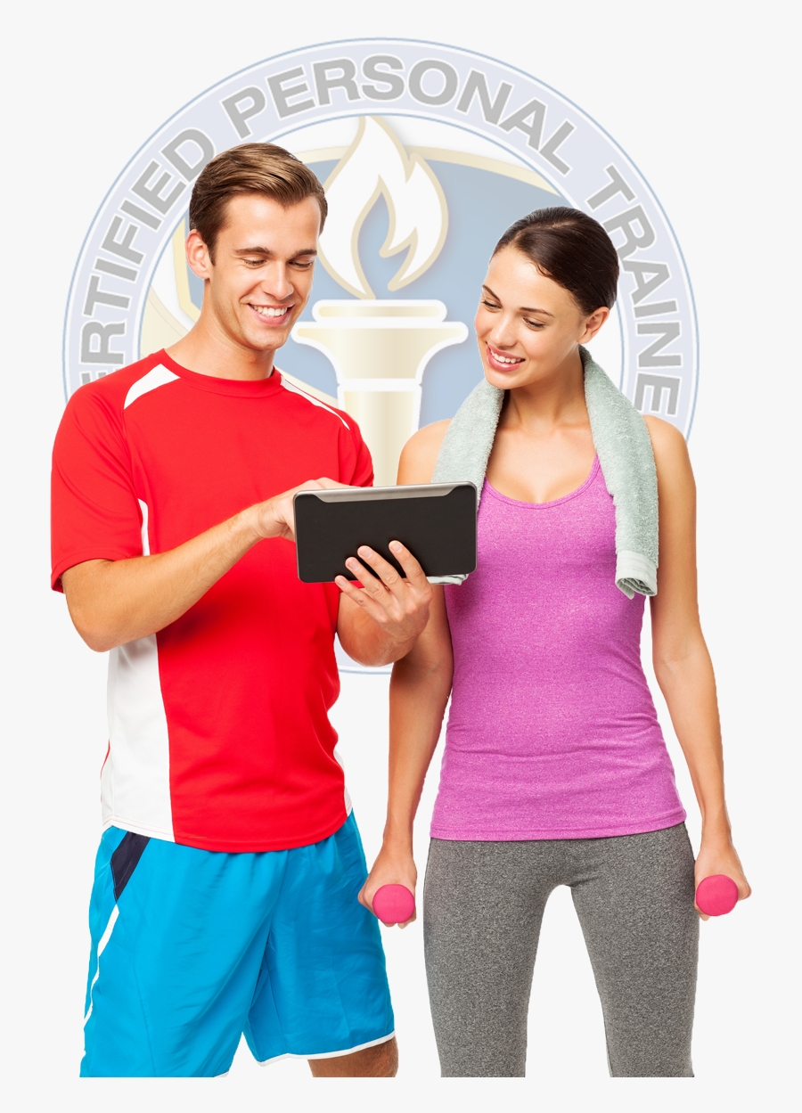 Fitness Man And Woman Png - Fitness Professional, Transparent Clipart
